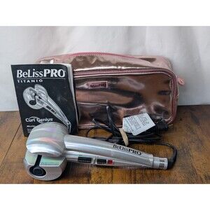 BeLissPro Curl Genius Special Edition Professional Curl Machine BELCG1 Titanium